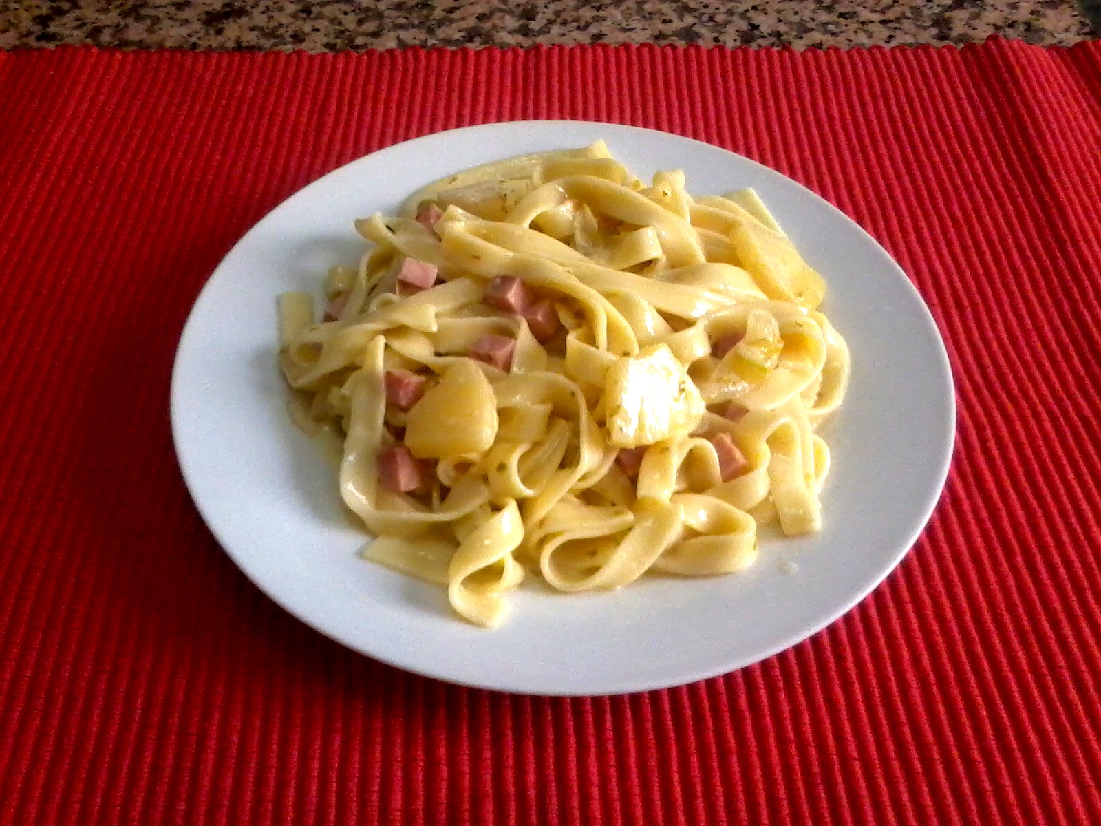 Inmacocinillas: Nidos de pasta a la jawayana