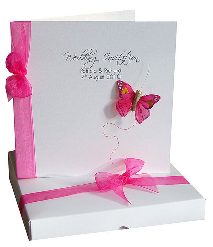 couture invitations The soft light pink will show your loving side