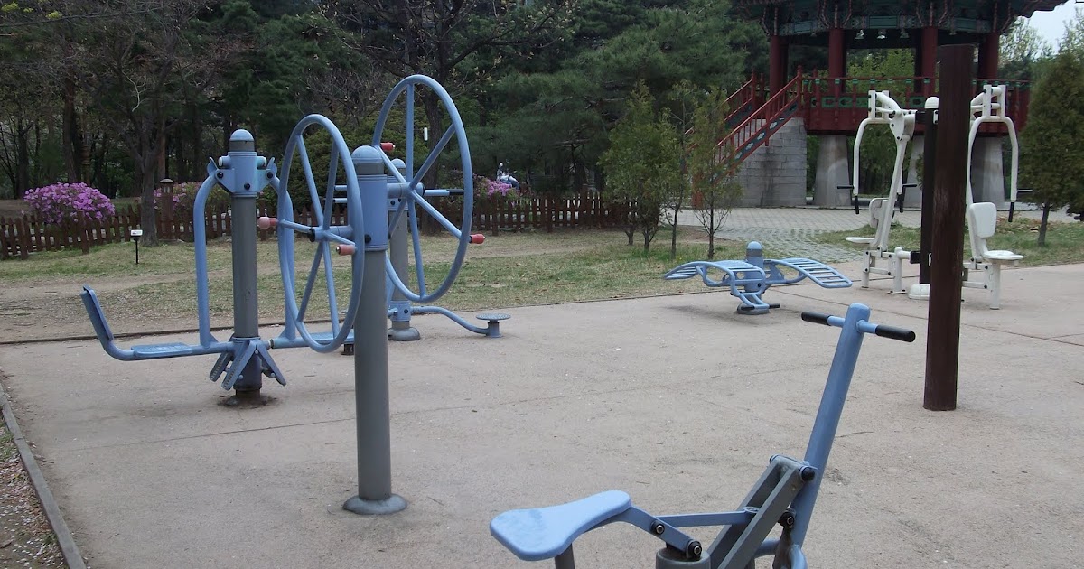 Karori to Korea Korea is Awesome = Outdoor Gyms