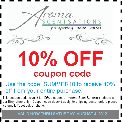 Aroma ScentSations July 2012