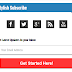 Cara Membuat Stylish Email Subscribtion Dengan Sosial Media Buttons