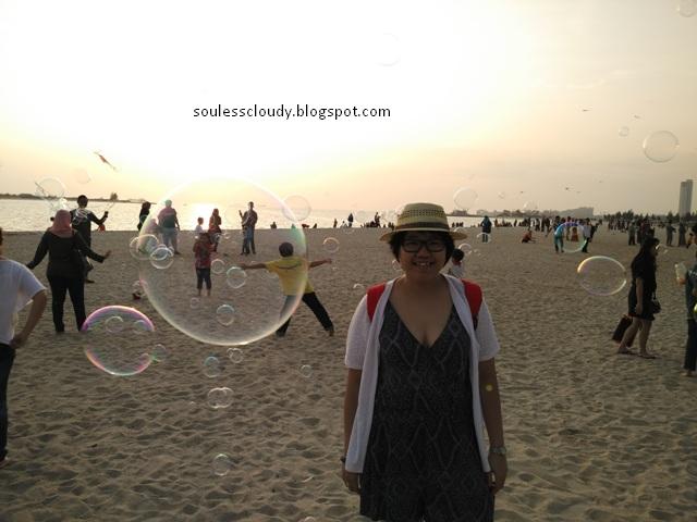 flying kite klebang beach