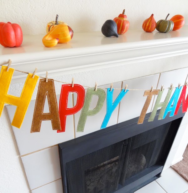 Be Different...Act Normal DIY Felt Letter Garland