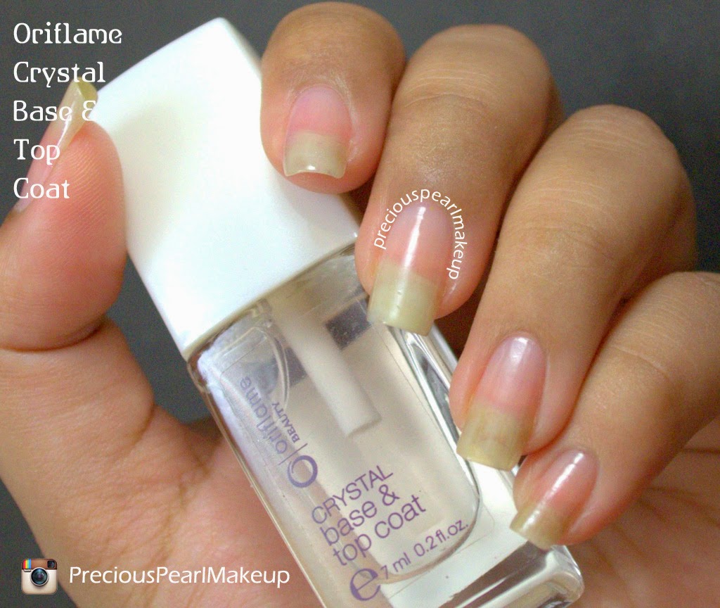 preciouspearlmakeup Oriflame Crystal Base And Top Coat