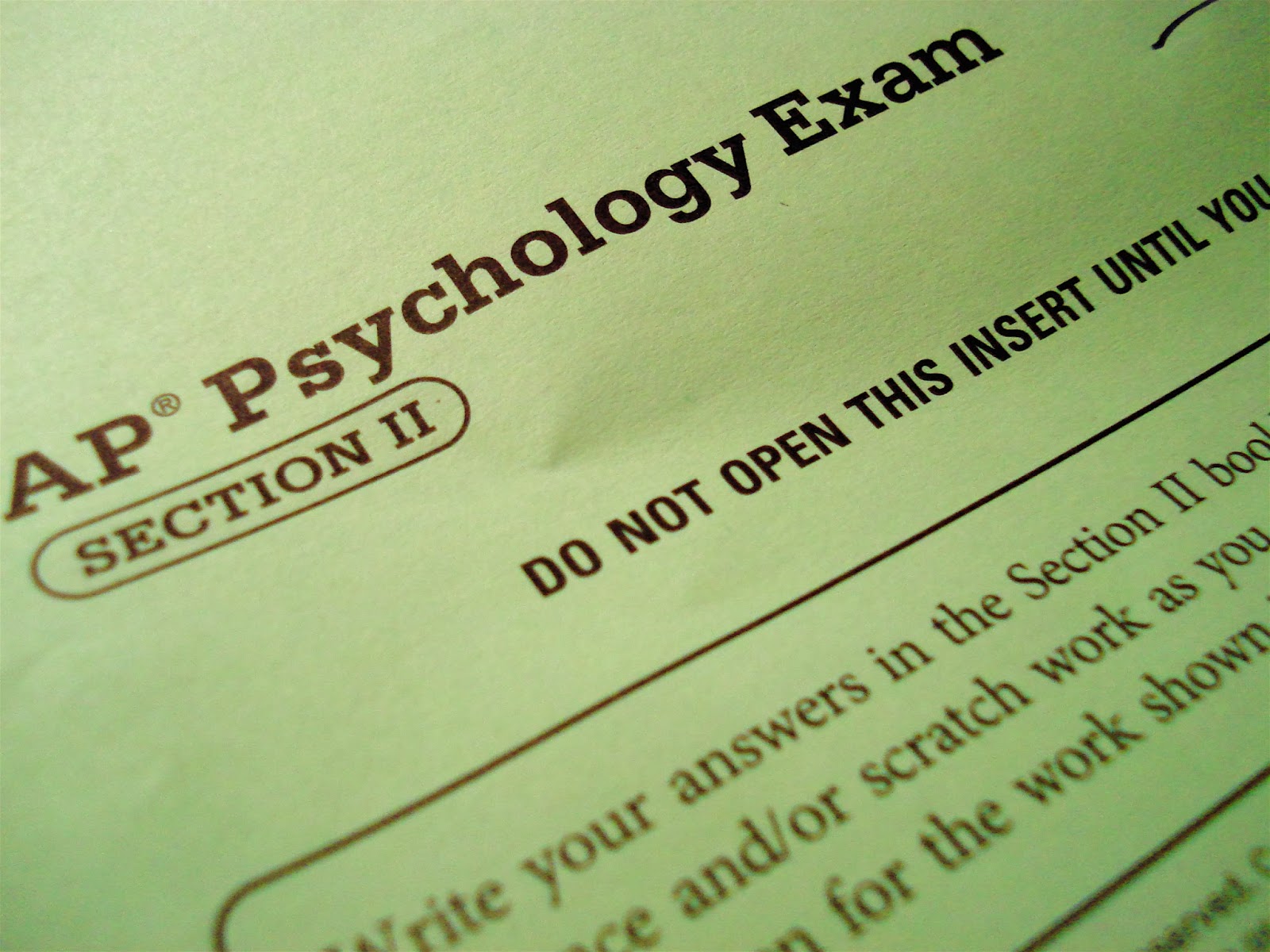 Teaching High School Psychology What's your favorite "FRQ Practice