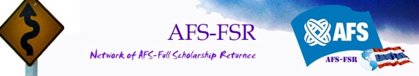 AFS-FSR : Network of AFS-Full Scholarship Returnee