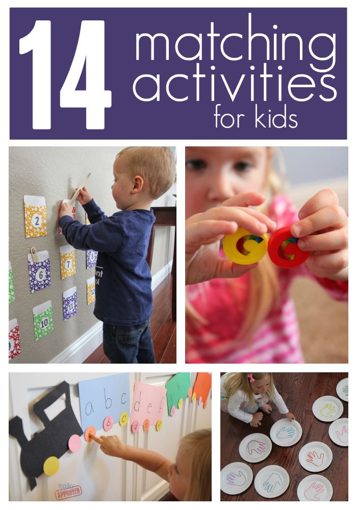 Toddler Approved! Matching Activities for Kids