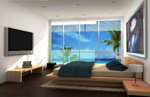 Bedroom Design Decor: Modern Beach Bedroom Design