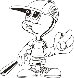 Baseball Coloring Pages