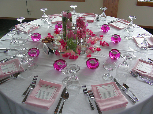 Decorate your Wedding Table