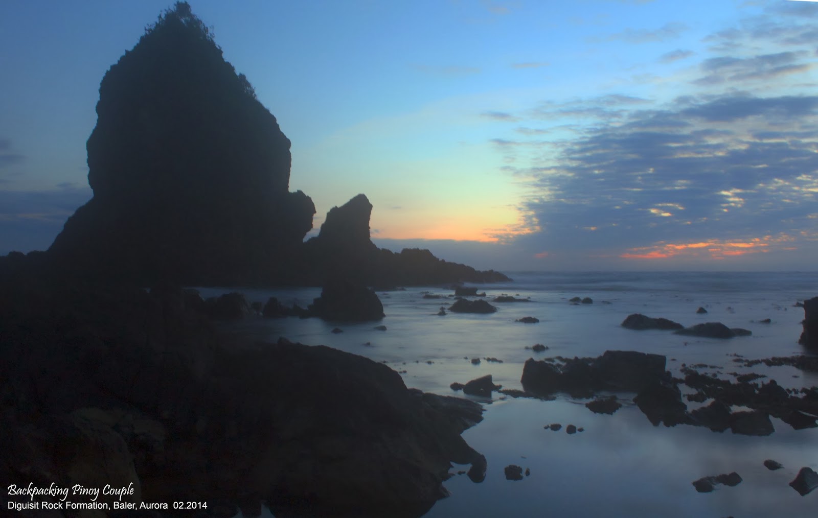 Baler, Backpacking Pinoy Couple, Philippines, It's More Fun in the Philippines, philippine travels, backpacking, backpacking philippines, how to go to aurora, how to go to baler, North Luzon, how to go to Diguisit, Diguisit Rock Formation, Diguisit Bay