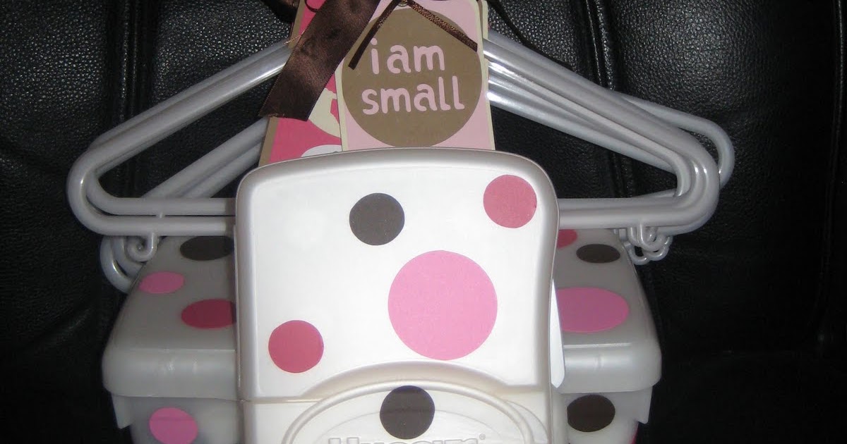 Christine's Corner Sized Baby Clothes Hanger Tags
