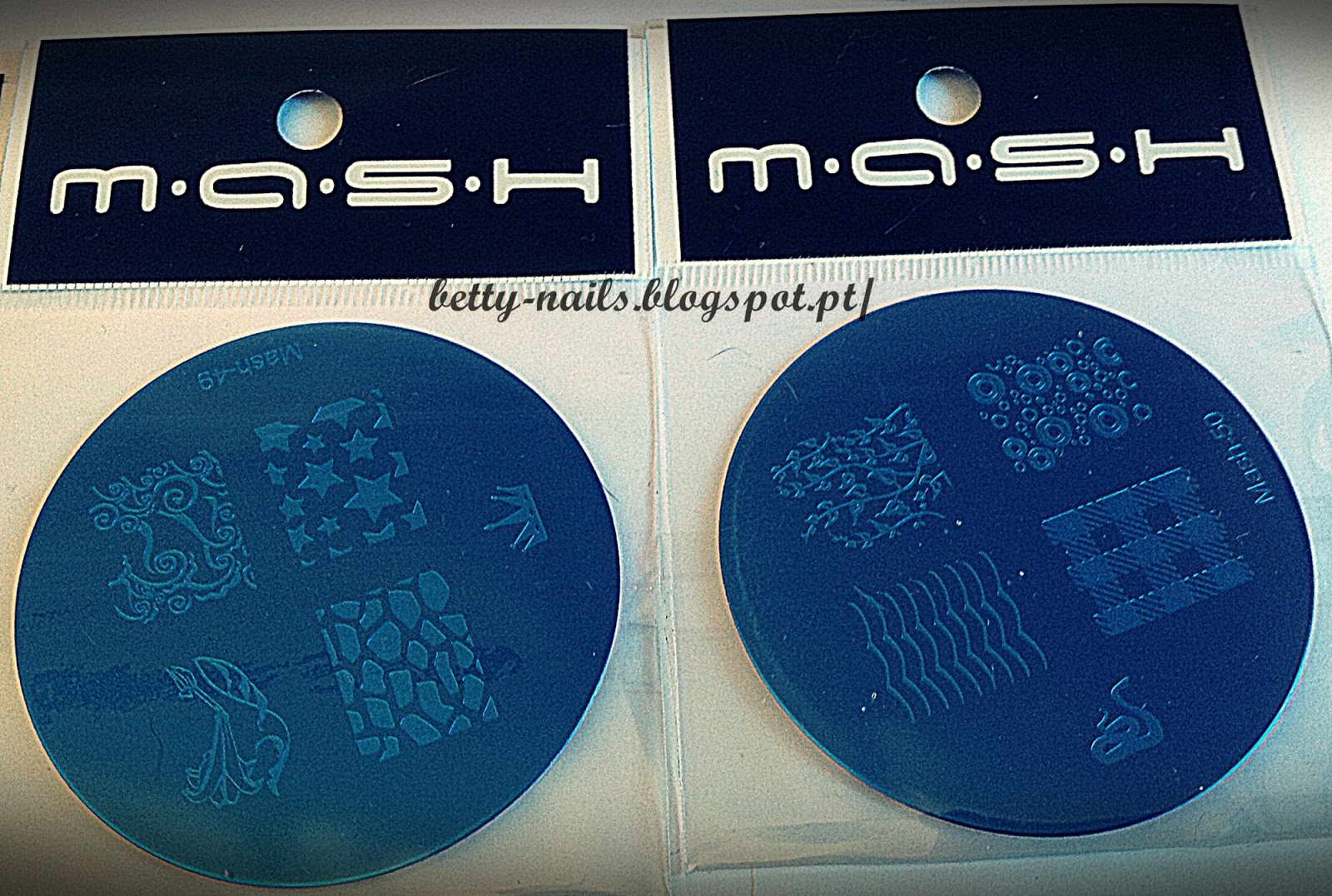 3. MASH Nail Art Stamping Plates Collection - wide 9