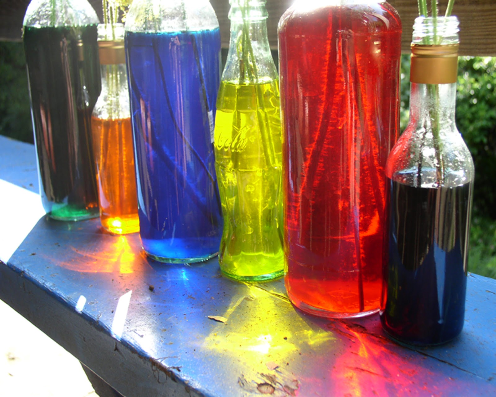 Colored Bottles