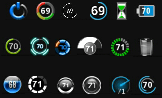 cara mengganti icon baterai android