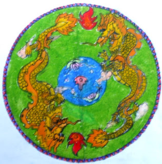Vẽ trang trí đĩa tròn cho học sinh cực đẹp 15