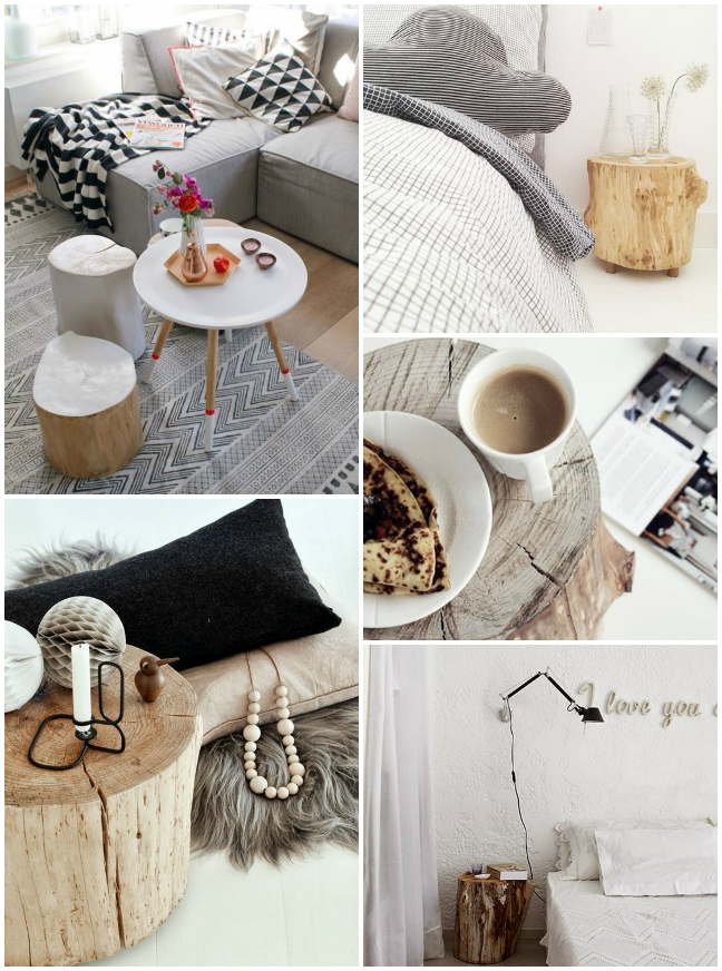 SORTEO tronco de madera LUFE Tronco madera decoración