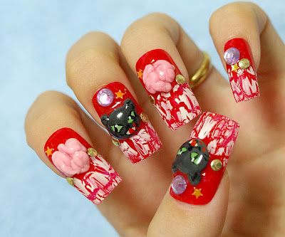 Superb Cute Halloween Nail Art Superb Cute Halloween Nail Art