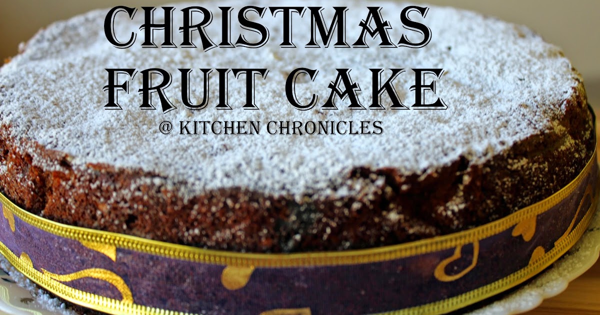 Kerala Christmas Fruit Cake