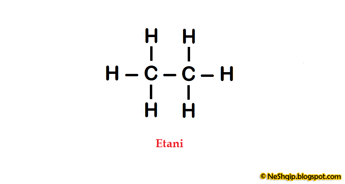 Cila është formula strukturore e Etanit?