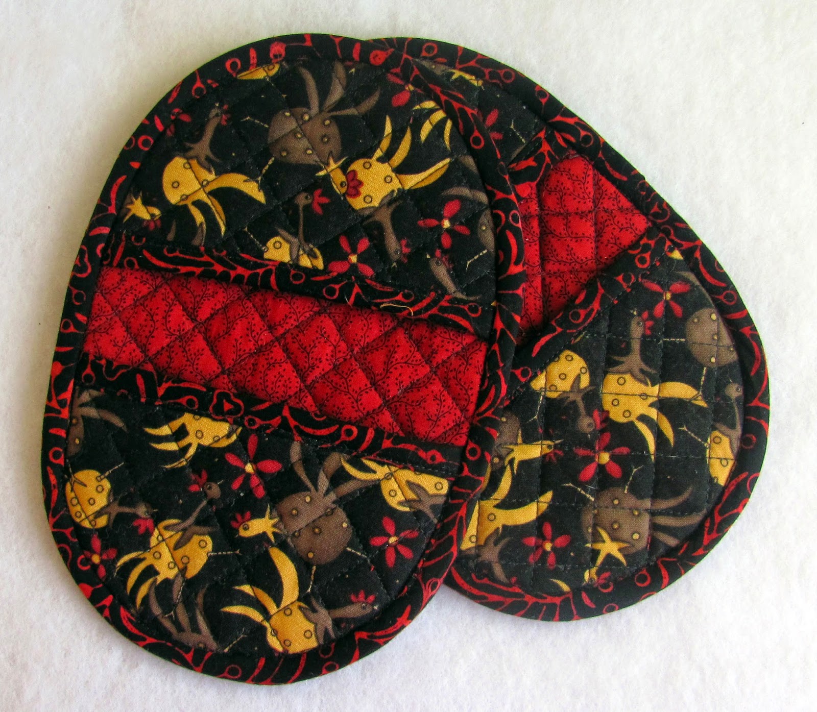 Peck's Pieces Potholder Kitchen Set