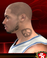 NBA 2K13 Neck Tattoo Mod - Peace Symbol