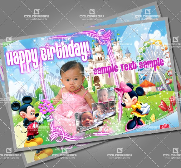 Birthday Tarpaulin Layout Design Psd | micky mouse birthday tarpaulin card psd template Birthday Tarpaulin Layout Design Psd | micky mouse birthday tarpaulin card psd template