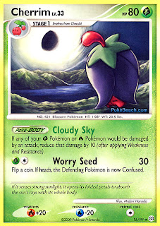 Cherrim Pokemon Card Arceus Set