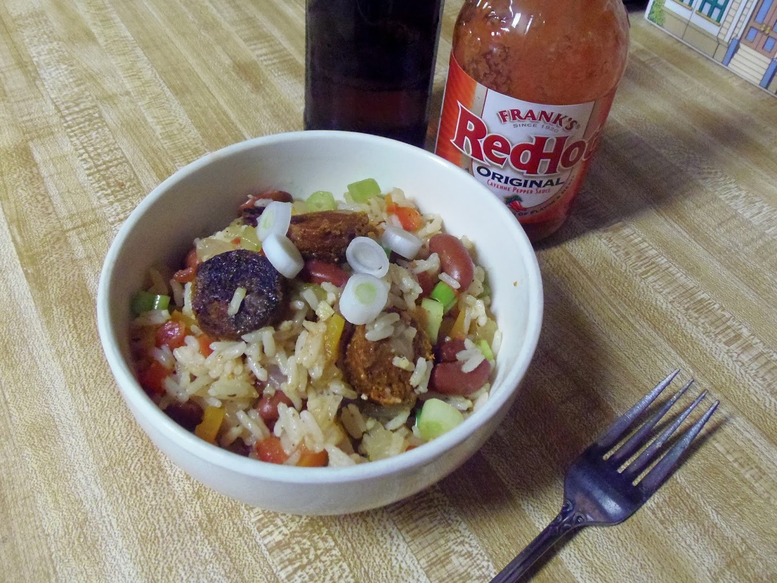 Glo's Kitchen Dirty Rice with Beans & Andouille Sausage