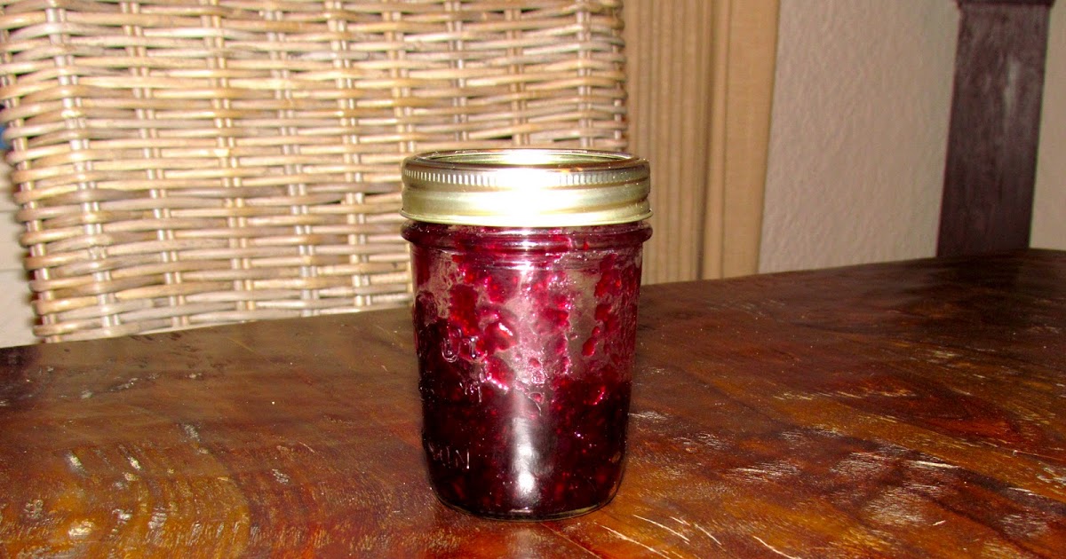Z Sweets Blueberry Jam in the Bread Machine