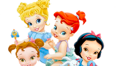 Princesas disney bebes