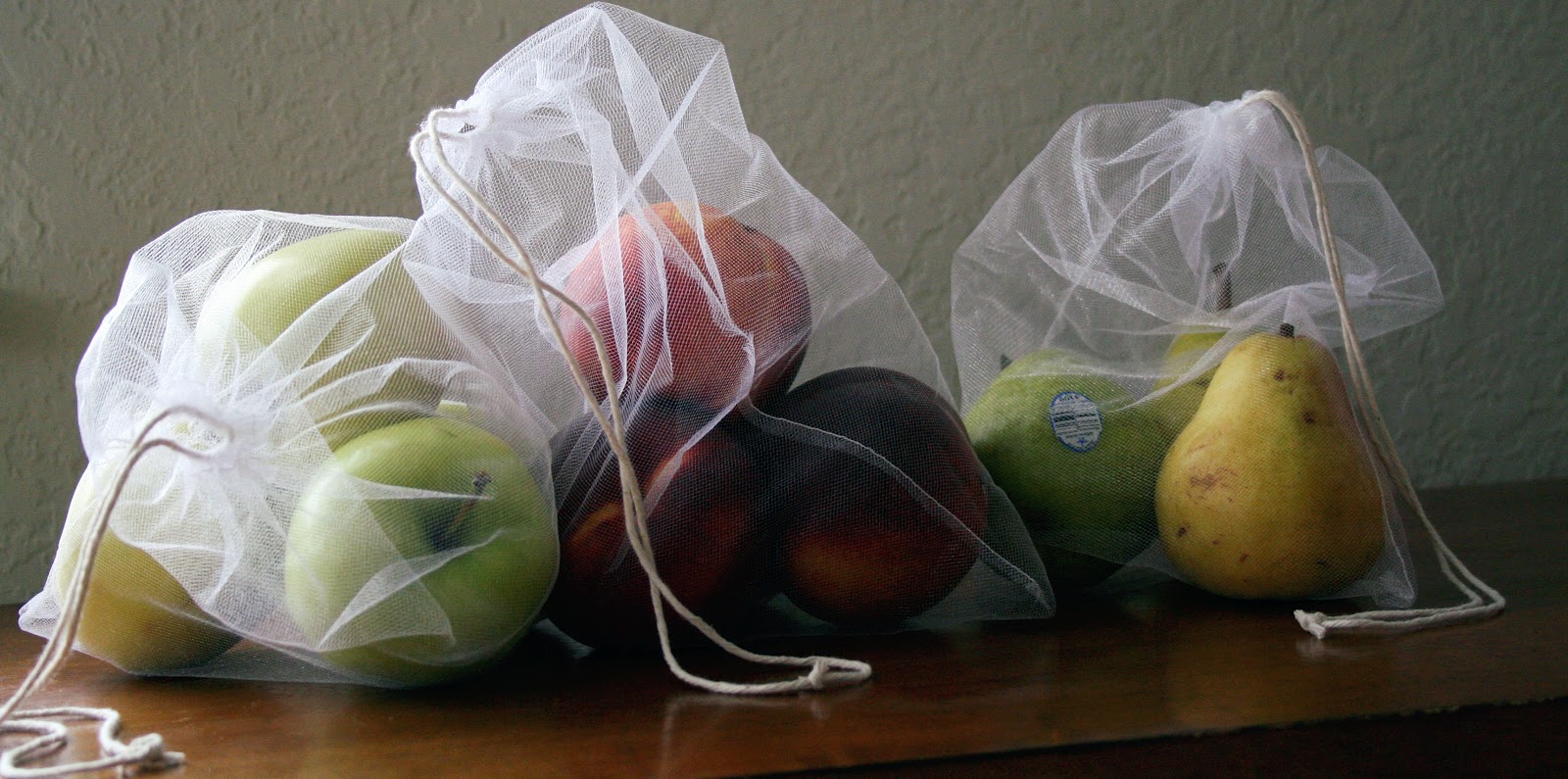 Buggie and Jellybean DIY Reusable Produce Bags