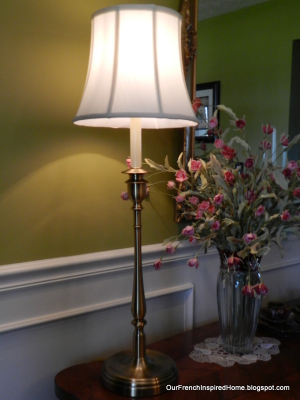 Our French Inspired Home: Ralph Lauren Lamps at HomeGoods