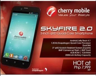 Cherry Mobile Skyfire 2.0 Price and Specs
