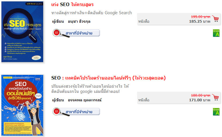 หนังสือสอนทำ seo