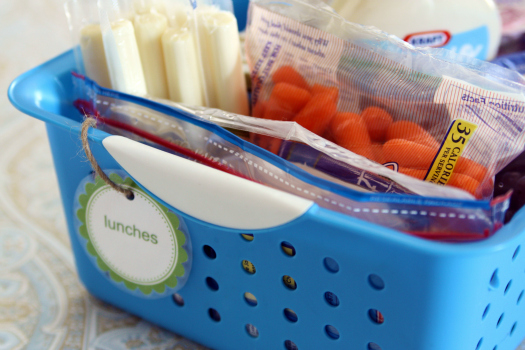 Organizing School Lunch Supplies & Streamlining Lunch Prep - Small Stuff  Counts