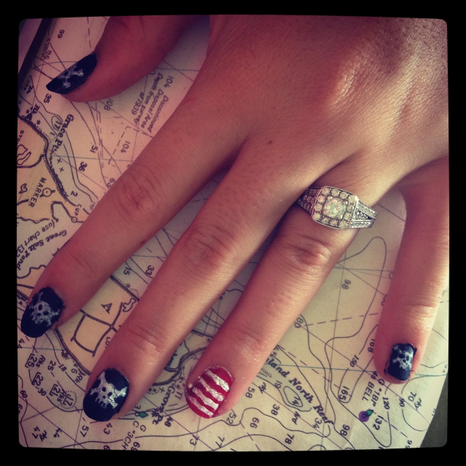 Be Your Own Salon Pirate Nails "4.Summer Caribbean Collection"