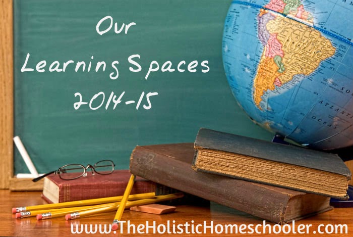 Our Learning Spaces 2014-15 This week I'm sharing our homeschool spaces at the "Not" Back-to-School Blog Hop.