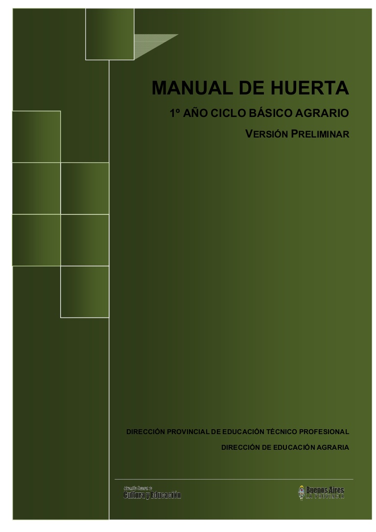 Manual Huerta 1er Año