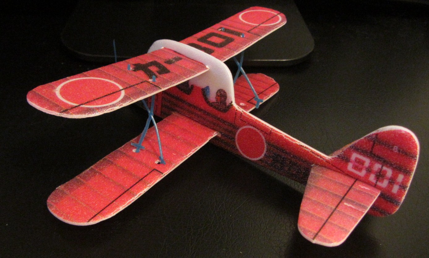 The Styrofoam Glider Squadron WWI Power Prop Glider 8 Kawanish K5 Y1