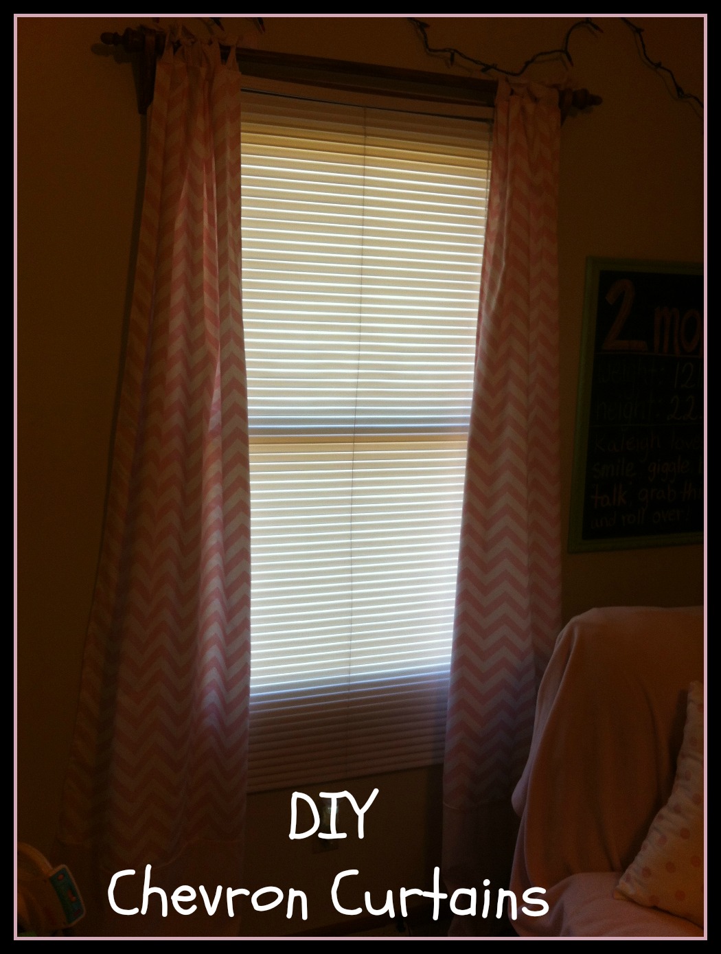 The Life Of Faith Pink Chevron Nursery Curtains Pink Chevron Nursery Curtains