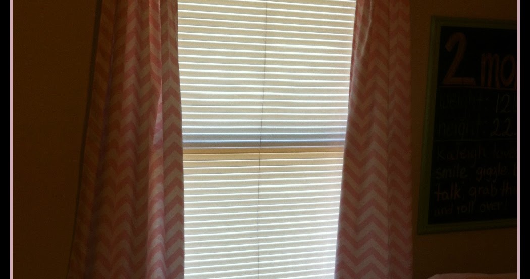 The Life Of Faith Pink Chevron Nursery Curtains