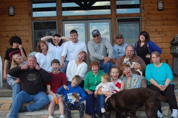 The family on Cedar Lane Farm
