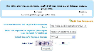 Cara Mengetahui posisi di SERP Google | Checker Tool