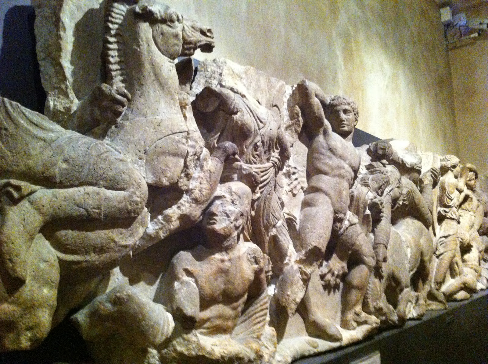 temple bassae frieze apollo tutor classics relief london