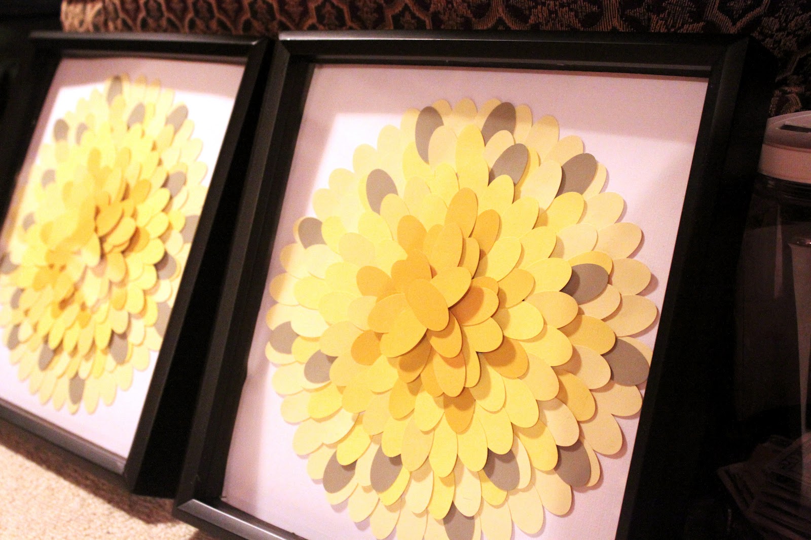 Our Modern Homestead DIY paint chip art