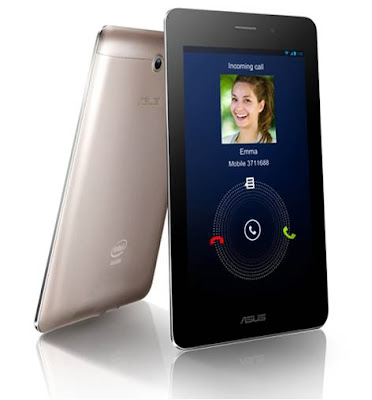 ASUS Fonepad Tablet 7 Inci ASUS Fonepad Tablet 7 Inci dengan Fungsi Telepon, tablet asus bisa telpon dan sms, tablet asus murah 2013, harga asus tablet 7 inch, Tablet dengan Fungsi Telepon, Layar 7" IPS, dan Material Metalik Aluminium