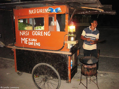 Sanur, Bali, Indonesia, Nasi Goreng on wheels