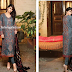 Nation By Riaz Arts Nation Gold Winter Collection 2015-16 Volume 1/ Embroidered Leather Peach With Pashmina Shawl winter dresses 2015-16
