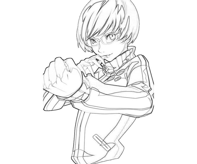 Chie Satonaka Cute Coloring Pages chie-satonaka-cute-coloring-pages
